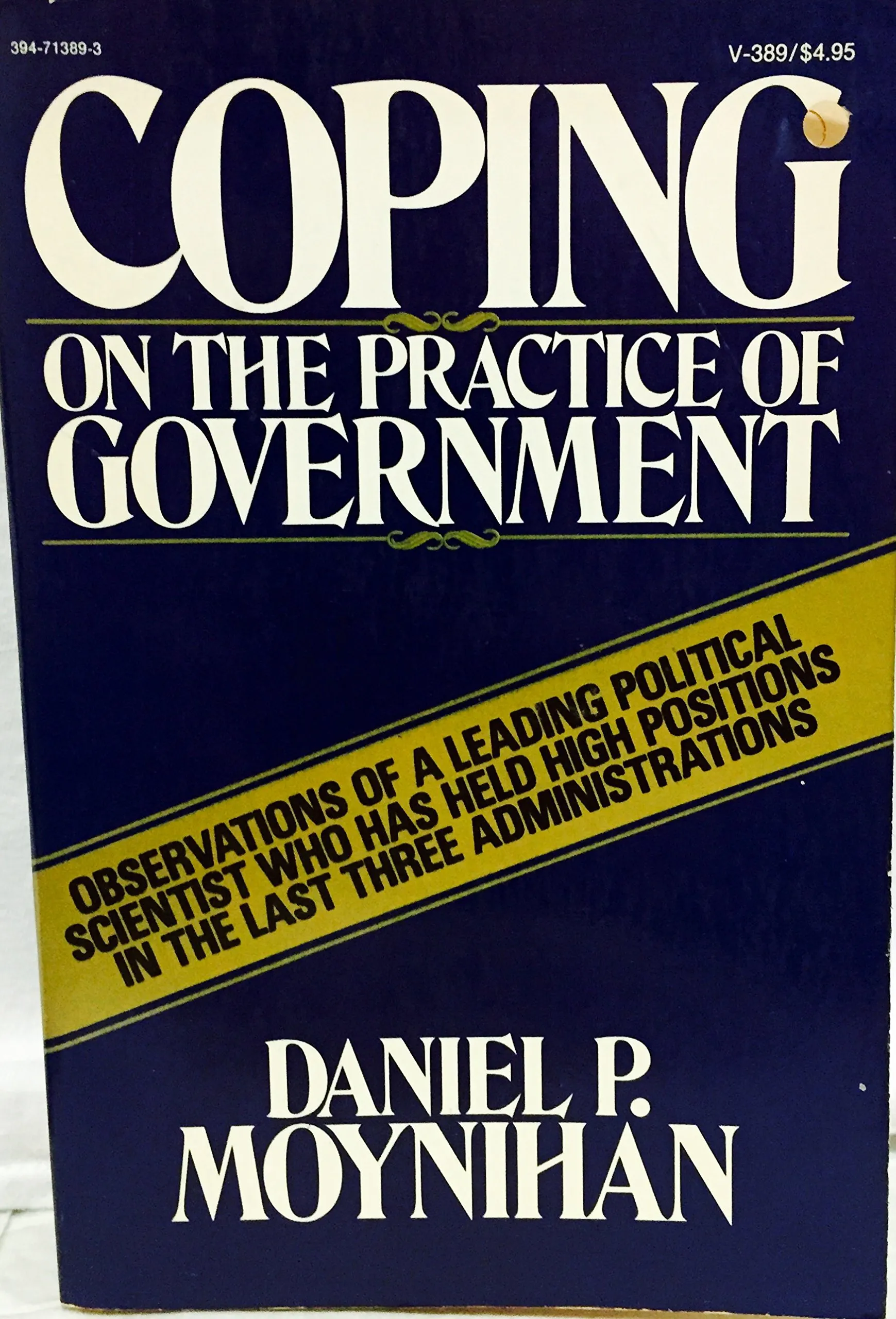 Coping: on the practice of government