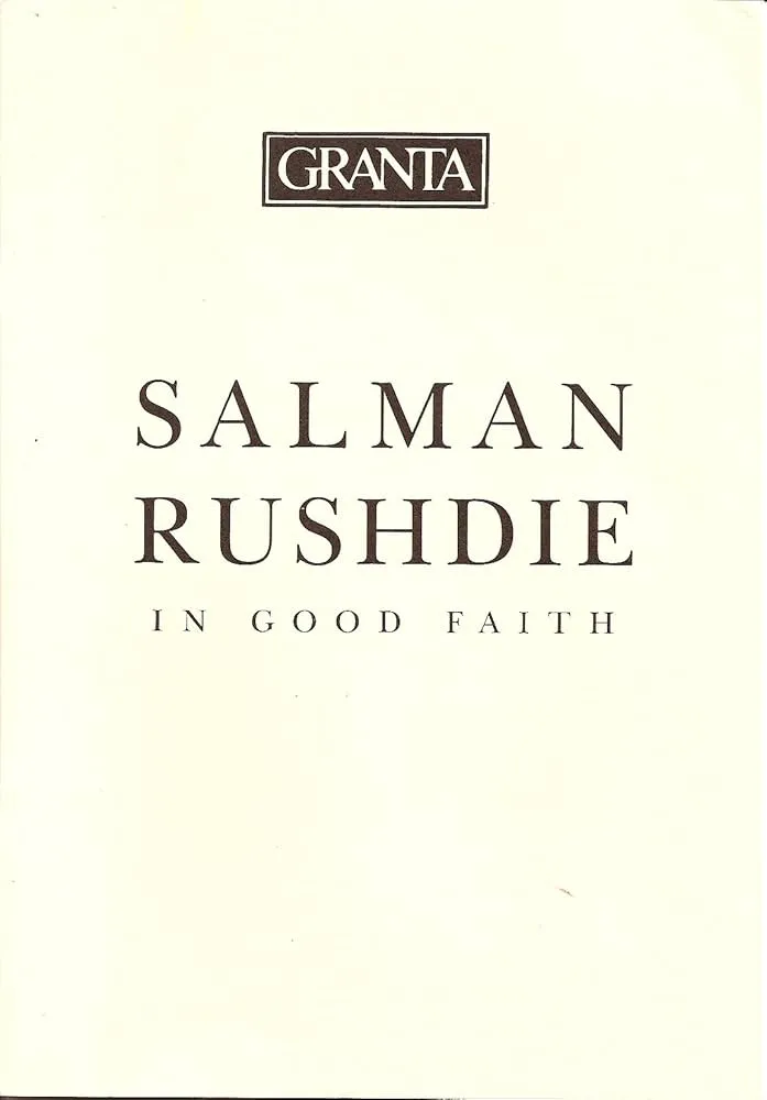 In Good Faith