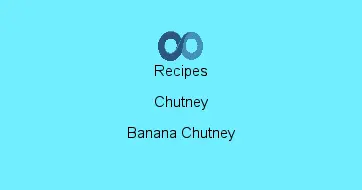 Banana Chutney