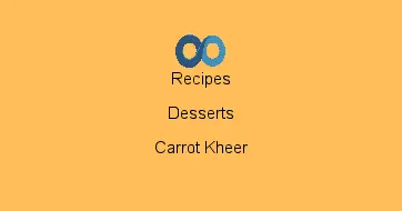 Carrot Kheer