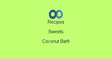 Coconut Barfi