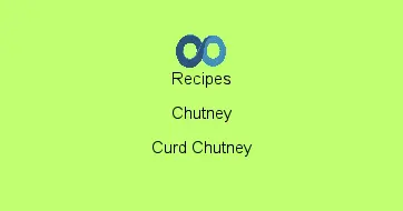 Curd Chutney
