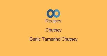 Garlic Tamarind Chutney