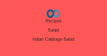 Indian Cabbage Salad