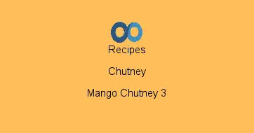 Mango Chutney 3