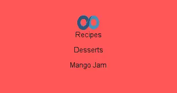 Mango Jam