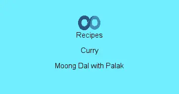 Moong Dal with Palak