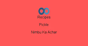 Nimbu Ka Achar