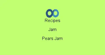 Pears Jam