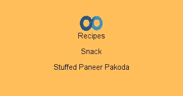 Stuffed Paneer Pakoda