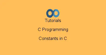 Constants in C