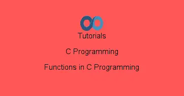 Functions in C Programming