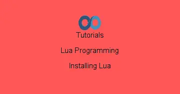 Installing Lua