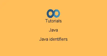 Java identifiers
