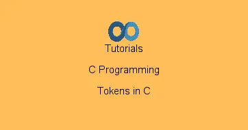 Tokens in C